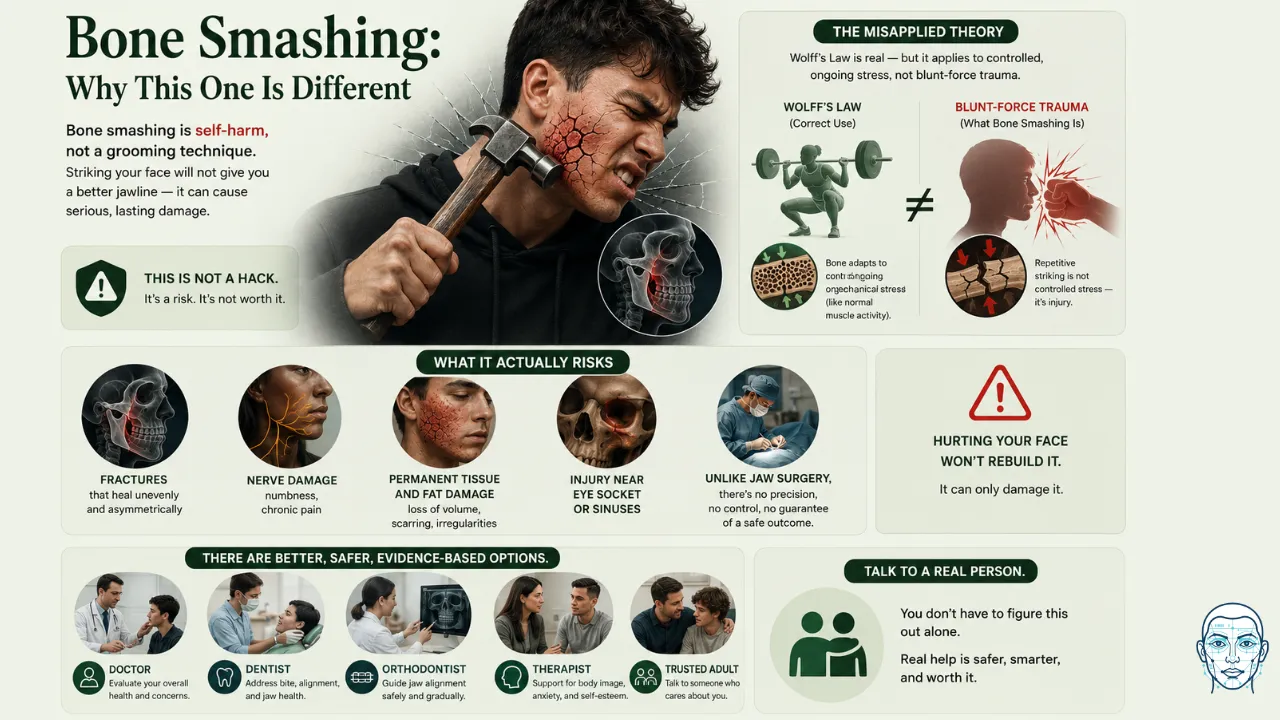 Bone Smashing (looksmaxxing)