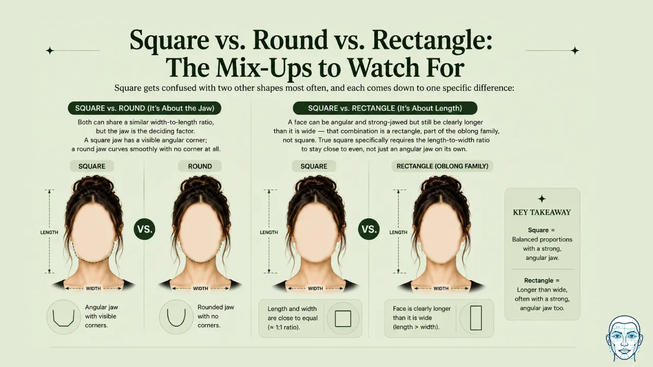 Square vs Round vs Rectangle (The Mix-up)